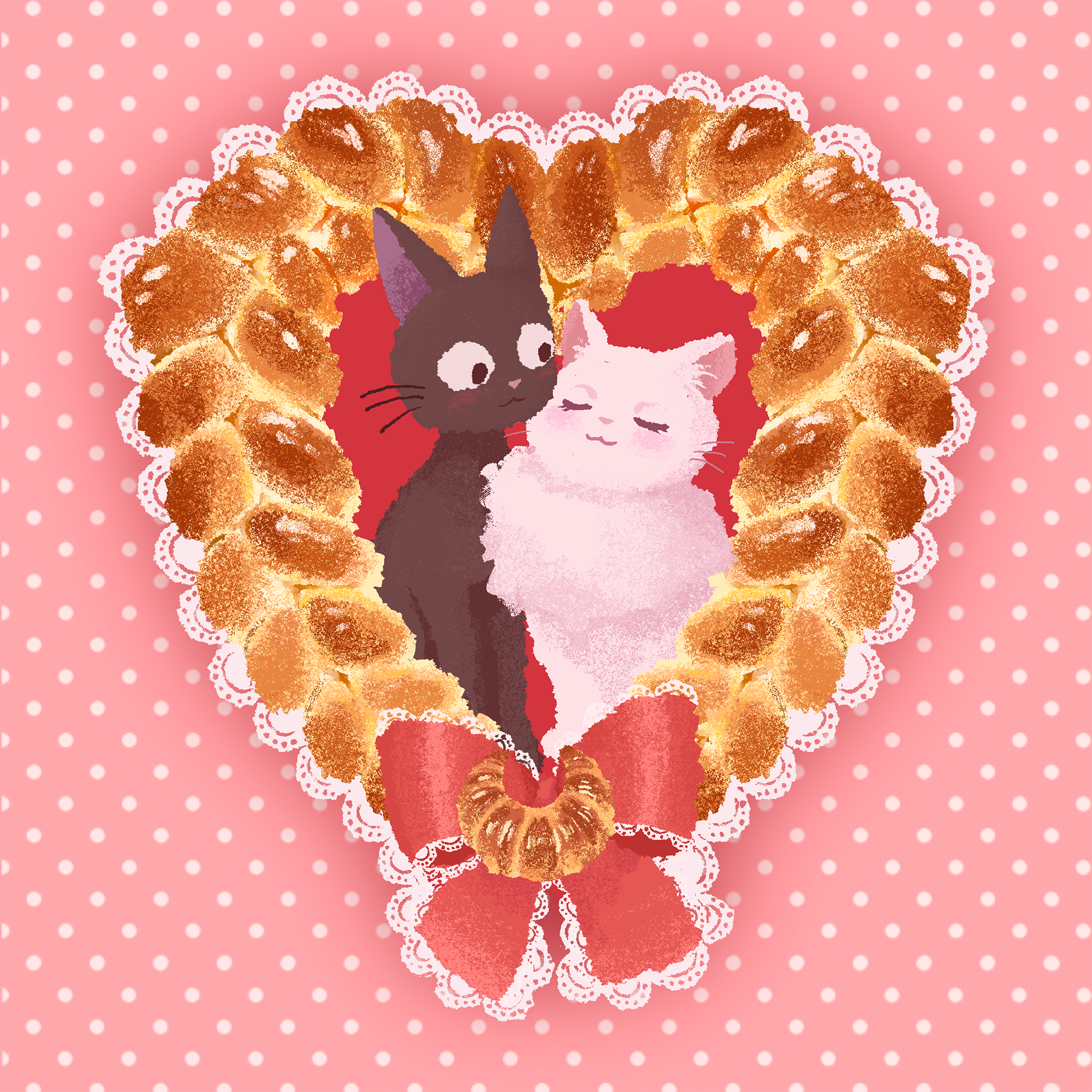 Jiji & Lily - Print