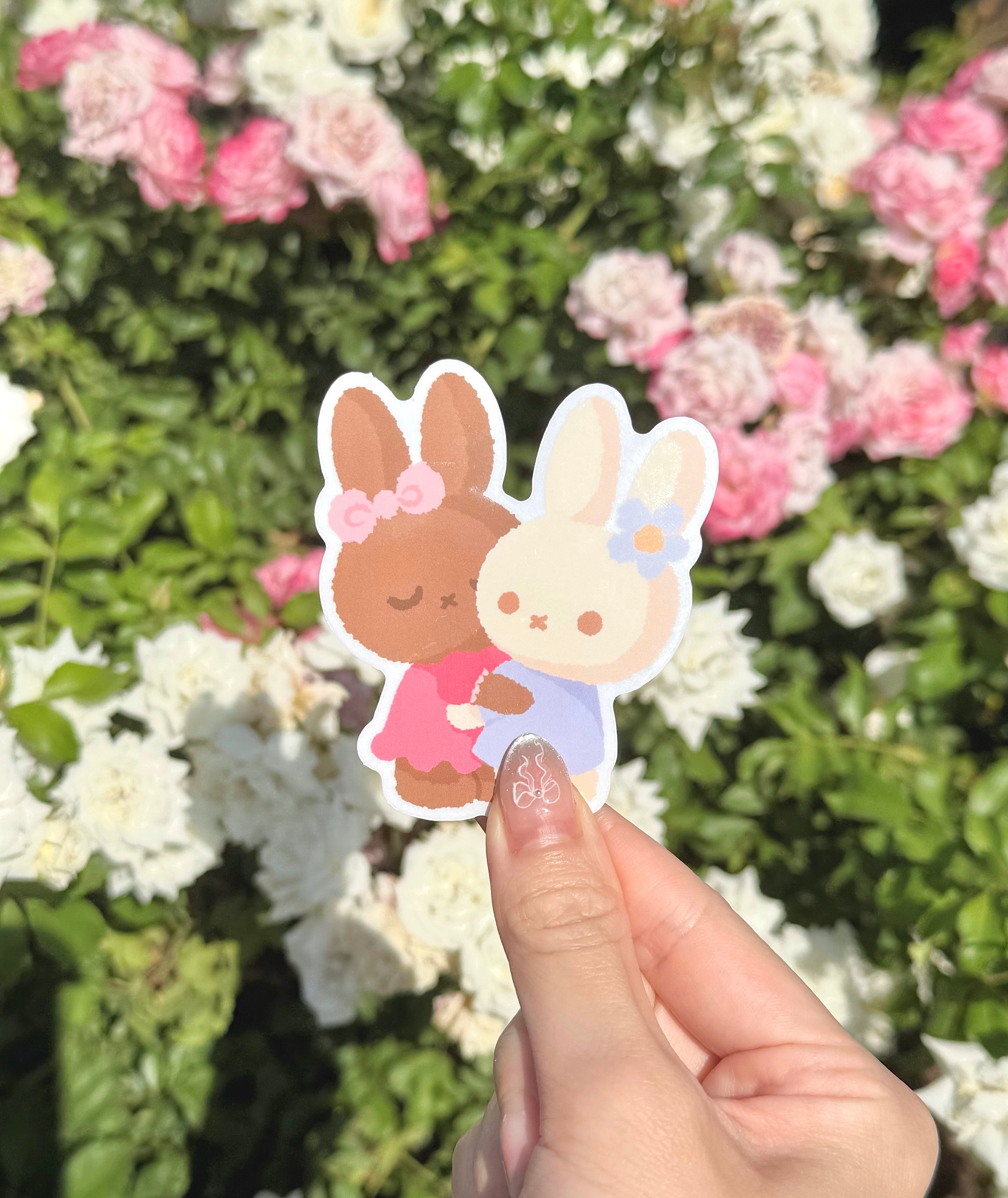 Miffy Hug - Diecut Sticker